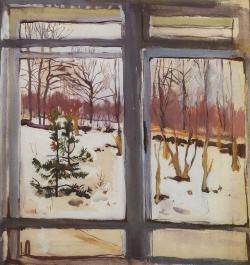 zinaida-serebriakova:Window, 1910, Zinaida Serebriakova