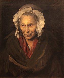 art2202:  Théodore Géricault, Insane Woman, 1822–23. Oil
