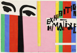 babypleasebaby:  HENRI MATISSE DESIGN FOR COVER OF EXHIBITION