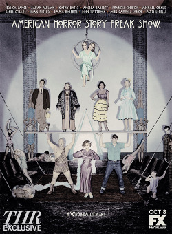 cotilardmarion:  FIRST POSTER for American Horror Story Freak