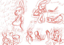 weegees-artblog:  I was doodling Lulu and i started talking to
