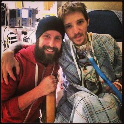 theveganzombie:  Corey is doing well. Still in the healing process