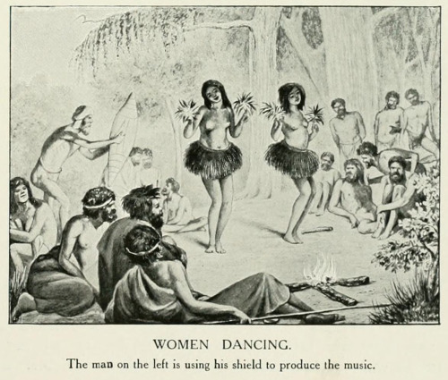 Australian people, from Women of All Nations: A Record of Their Characteristics, Habits, Manners, Customs, and Influence, 1908. Via Internet Archive.