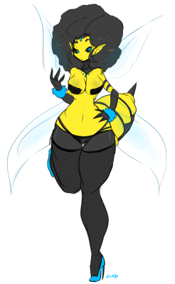 holystarsandgarters:  Queen bee lady I have yet to name -v- but