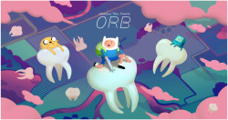 Orb - title card (alternate palette)designed by Aleks Sennwaldpainted