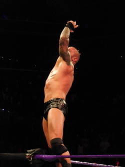 kaitlynwwefan:  Pictures from Randy Orton vs Jinder Mahal for