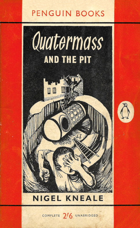 Quatermass And The Pit, by Nigel Kneale (Penguin, 1960). Cover