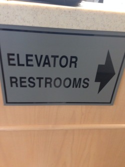 batmansymbol:  i don’t know what an elevator restroom is but