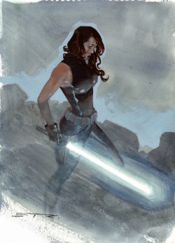 imthenic:  Mara Jade by Esad Ribic 