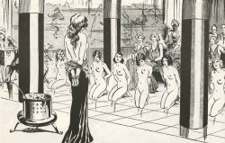 mirrormaskcamera:  a harem branding scene by René Giffey 