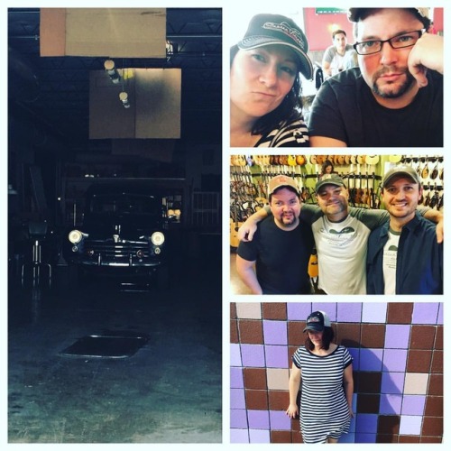 <p>Sunday. I tried out the obligatory Nashville wall pic. I wore a hat. I petted Señor McGuire’s dog. My friend bought a guitar. #nashville #livinthedream #senormcguire #thatshiscar #myfavoriteboys  (at Carter Vintage Guitars)</p>