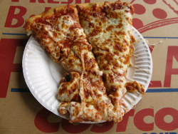 lets-just-eat:  Monster Cheese Pizza 