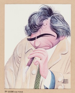 grofjardanhazy:  Peter Falk as Lt. Columbo Artist: Al Hirschfield