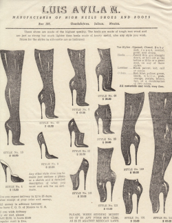 dulltooldimbulb:1955 catalog Avila’s Mexican Boots  VINTAGE