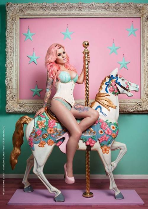 prettymissy4u: Kelly Eden by Christian Saint. ♥  It’s impossible not to have a crush on this princess. She’s amazing. ♥ 