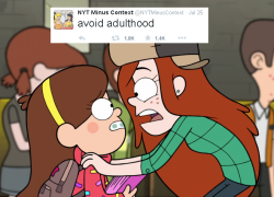 ciphord:  New York Times Minus Context + Gravity Falls 