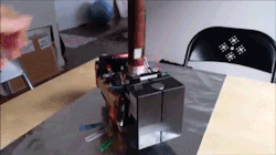 sizvideos:  This guy built an electromagnetic hammer which is