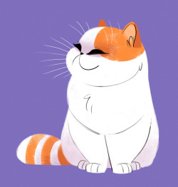 dailycatdrawings: 678: Exotic Shorthair I didn’t realize until