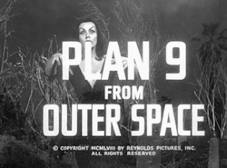 rhetthammersmithhorror:  Plan 9 from Outer Space . ‘56