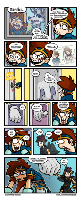 Not even dark pit knows why he´s in smash… comic drawn