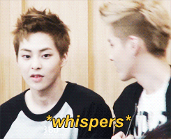 minseoked-blog:  when minseok cannot hear whatever it is yifan’s