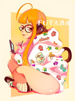 lukevalentineart:Futaba x Woomy