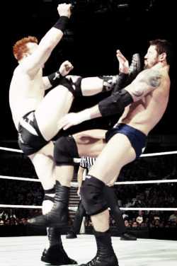 Never get tired of seeing this match! Always so physical, and