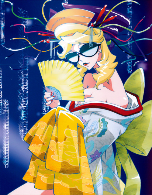 artbooksnat:  Seven creative idealizations of Space Dandy (スペース☆ダンディ) heroine Honey, illustrated for the Japanese Blu-ray and DVD releases. 