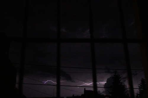 Iâ€™m pretty scared of thunders, on the other hand, I really like photographing lightnings *while listening to loud music of course*