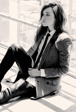 sylviagetyourheadouttheoven:  Ellen Page - Flare Magazine -