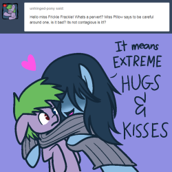 unhinged-pony:  Unhinged: Oh…well…nothing is wrong with hugs