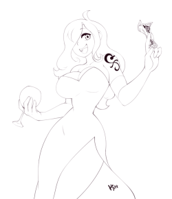 kittbetelgeuse: Jessica Rabbit inspired Nami commission for @javidluffy~!