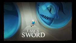 I Am a Sword - title carddesigned by Sam Aldenpainted by Joy