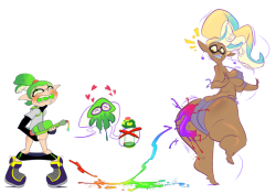 slewdbtumblng:  lewd-acris:SPLAT! One hit self-K.O!