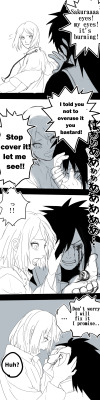 yomi-gaeru:  April Fool ‘s Day   Madara’s prank  (madasaku)