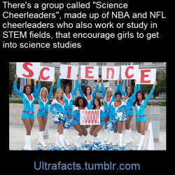 ultrafacts:     Science Cheerleader is an association of around