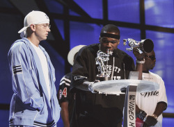  50 Cent with Eminem | at the 2003 Awards         