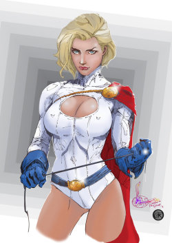 dccomicgye:  La fantástica Power Girl..!!