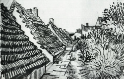 vincentvangogh-art: Street in Saintes-Maries, 1888 Vincent van