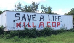 insurrectionnews:  Anti-police graffiti in Tennessee, USA, since