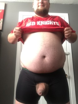 chubblersds:I apparently like showing off my size. Good lawd! That is a big, fat uncut cock buddy. 