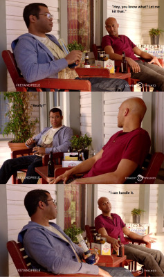 stonnerchickk:  weedblogandcoolshit:  Key and Peele: let me hit