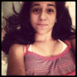 Pronta pra dormir , só falta o sono #me #sleep #bed #ugly #instacute