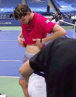 thiem-tastic:Dominic Thiem after winning the 2020 US Open
