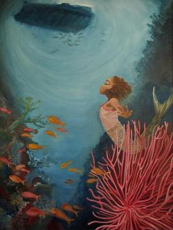 scatteringsoforpheus:   A Mermaid’s Journey by Amira Najah