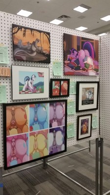 My art show panel at FC! Lots of exclusive one of a kind prints