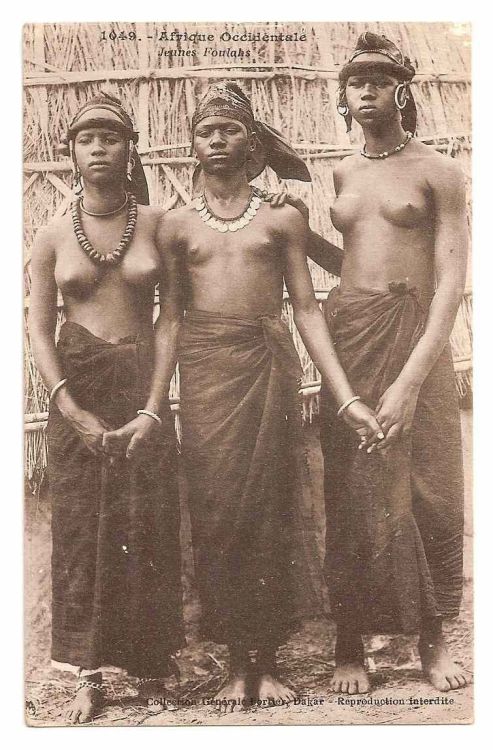 Senegalese women, via eBay.