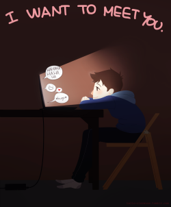 commissionerren:  hello-clarence:  internet friendship (◡‿◡✿)