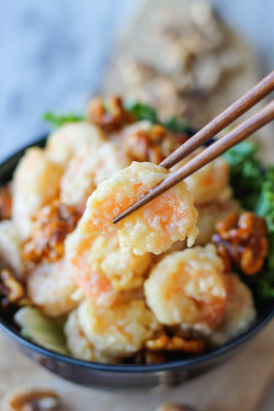 do-not-touch-my-food:  Honey Walnut Shrimp 