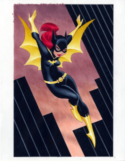 cooketimm:  Batgirl by Bruce Timm 